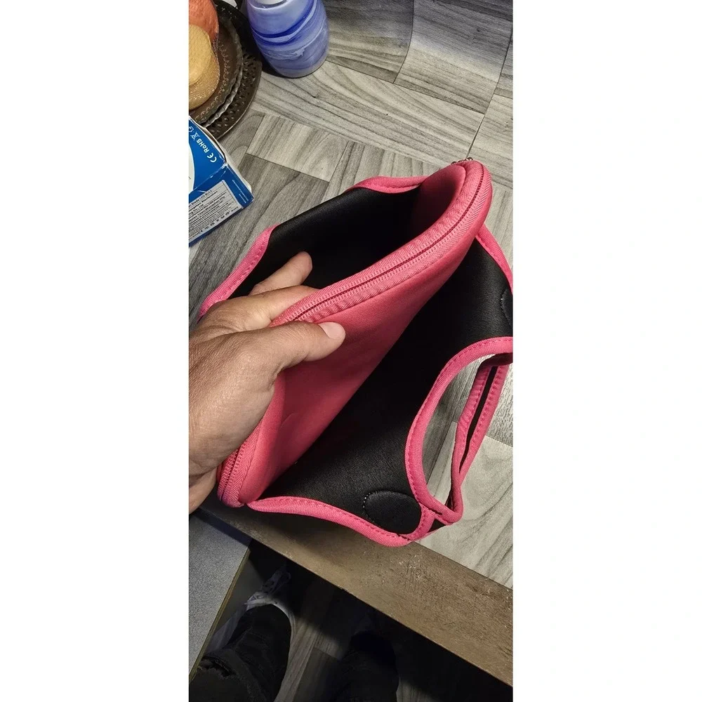 Pink & Cheetah Print Neoprene Tablet Sleeve With Handles